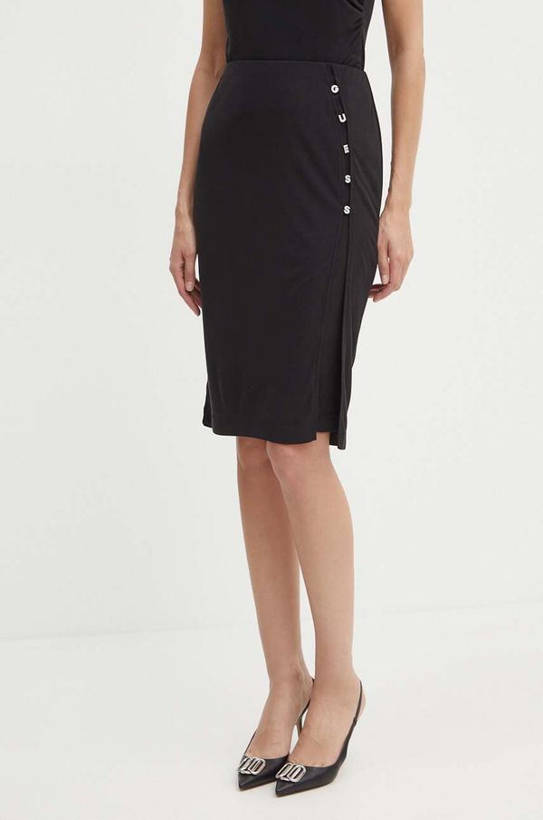 Guess Suknja Guess ELIS boja: crna, mini, pencil, W4YD53 KAQL2