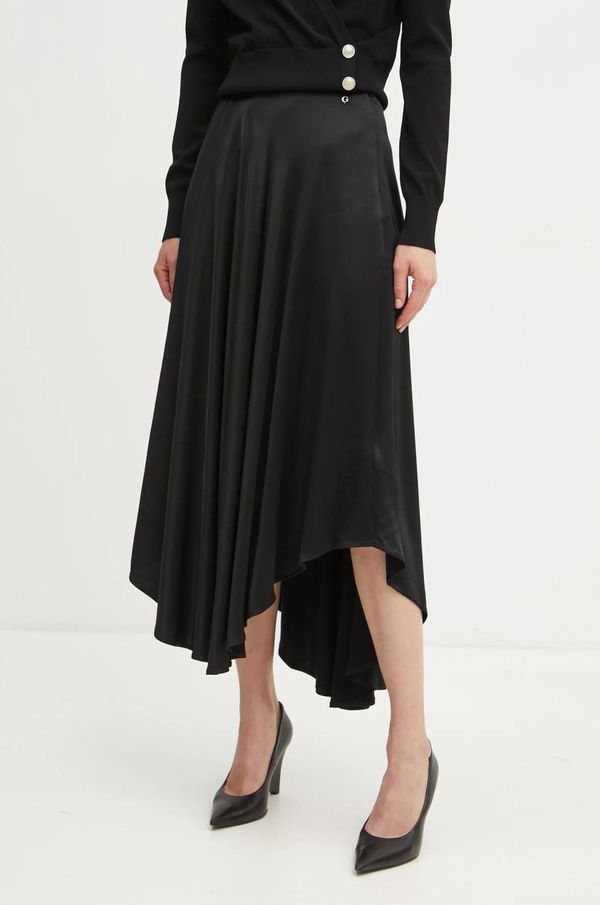 Guess Suknja Guess VENUSTA boja: crna, midi, širi se prema dolje, W5RD58 WGY20