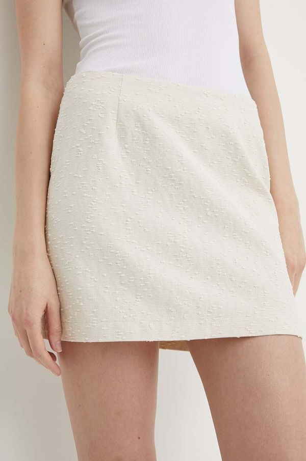 Herskind Suknja Herskind Debby boja: bež, mini, širi se prema dolje, 5109994