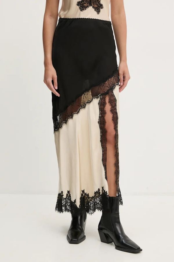 Herskind Suknja Herskind Panter boja: bež, maxi, širi se prema dolje, 5308370