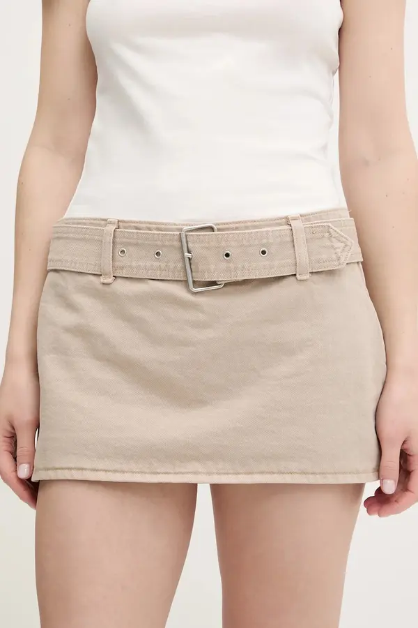 Abercrombie & Fitch Suknja-hlače od trapera Abercrombie & Fitch