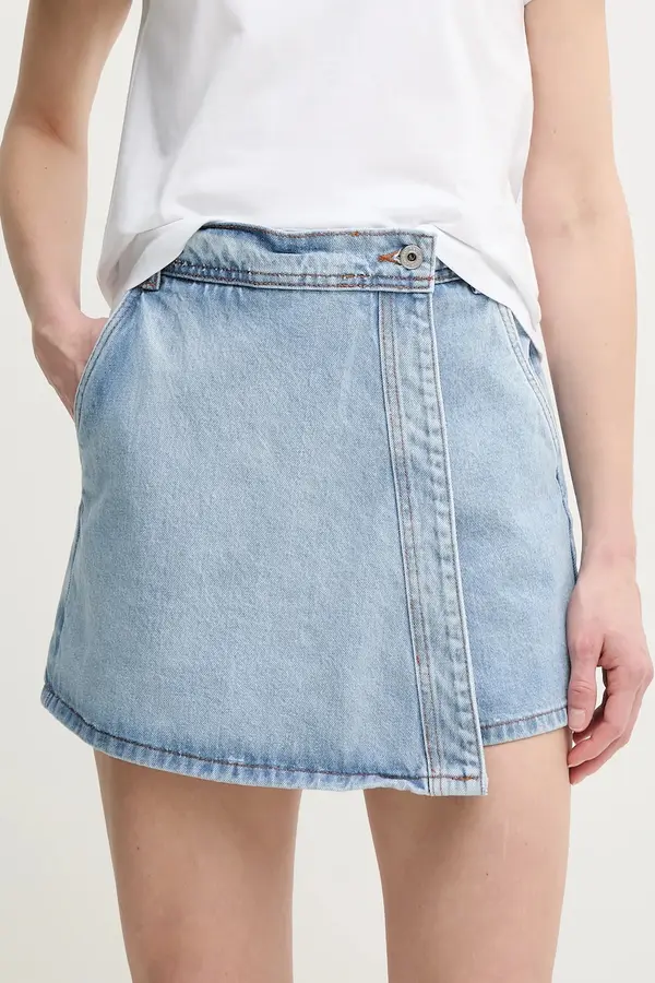 Pepe Jeans Suknja-hlače od trapera Pepe Jeans REGULAR SKORT HW