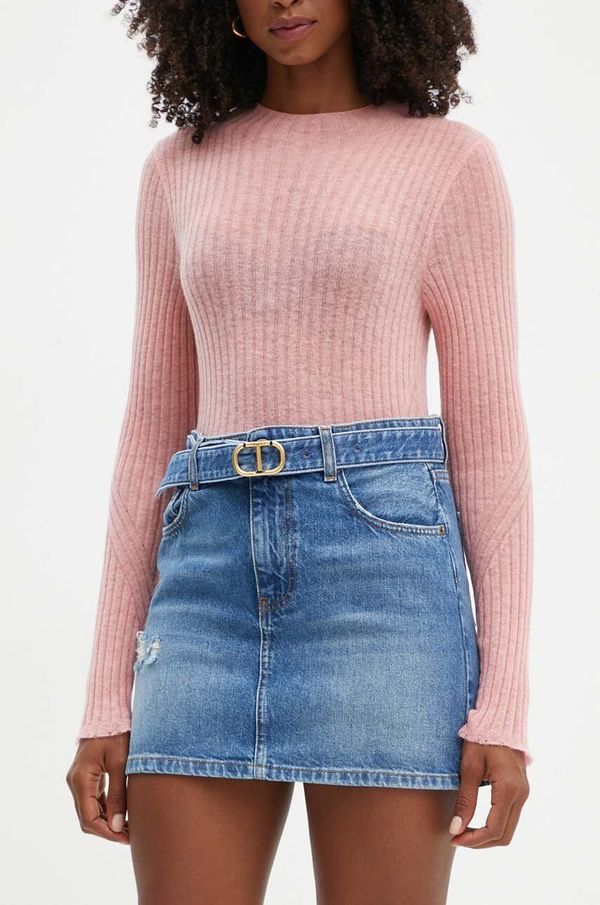 Twinset Suknja-hlače od trapera Twinset mini, ravna, 242TP2561