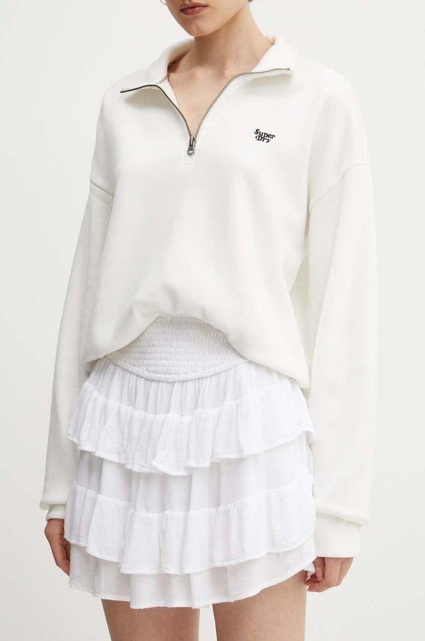 Hollister Co. Suknja Hollister Co. boja: bež, mini, širi se prema dolje