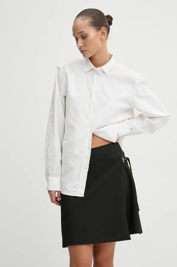 Hugo Suknja HUGO boja: crna, mini, ravna, 50530975