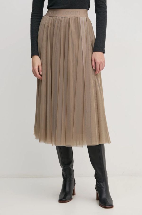 Joop! Suknja Joop! boja: bež, midi, širi se prema dolje, 30032531 10012868