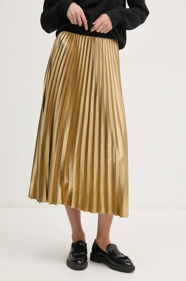 Joop! Suknja Joop! boja: zlatna, midi, širi se prema dolje, 30044033