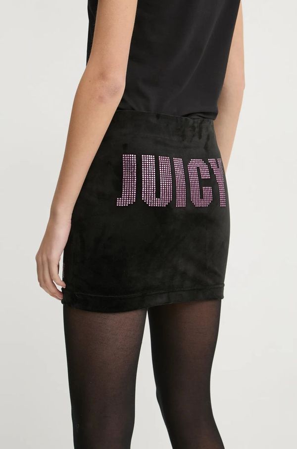 Juicy Couture Suknja Juicy Couture boja: crna, mini, pencil, JCBGS125864