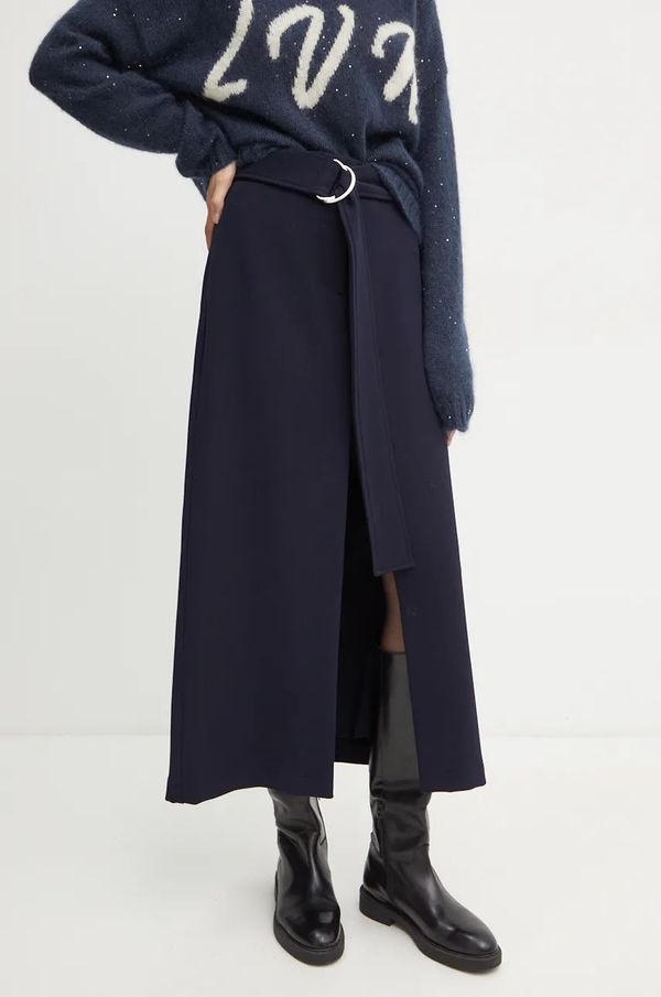 Liviana Conti Suknja Liviana Conti boja: tamno plava, maxi, širi se prema dolje, L4WM23