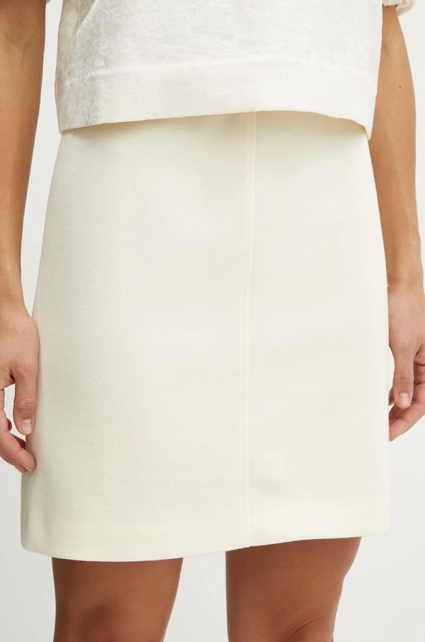 Luisa Spagnoli Suknja Luisa Spagnoli MEME A boja: bež, mini, širi se prema dolje, 541560