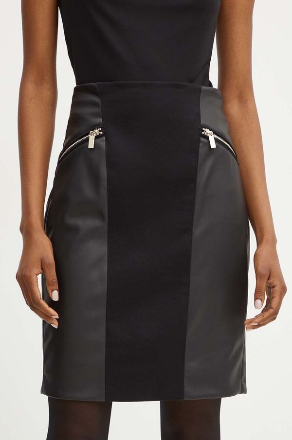 Marciano Guess Suknja Marciano Guess ANNY boja: crna, mini, pencil, 4YGD06 7159A