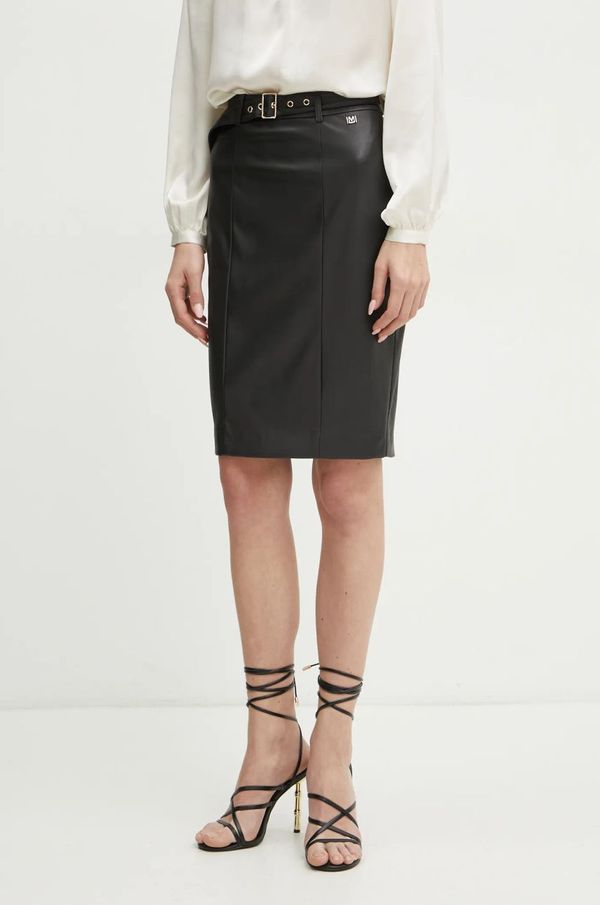 Marciano Guess Suknja Marciano Guess CLIO boja: crna, mini, pencil, 5RGD04 7114A