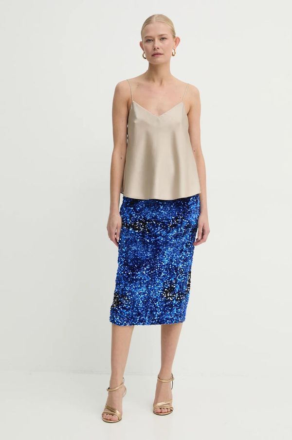 Marella Suknja Marella boja: tamno plava, midi, pencil, 2423776052200