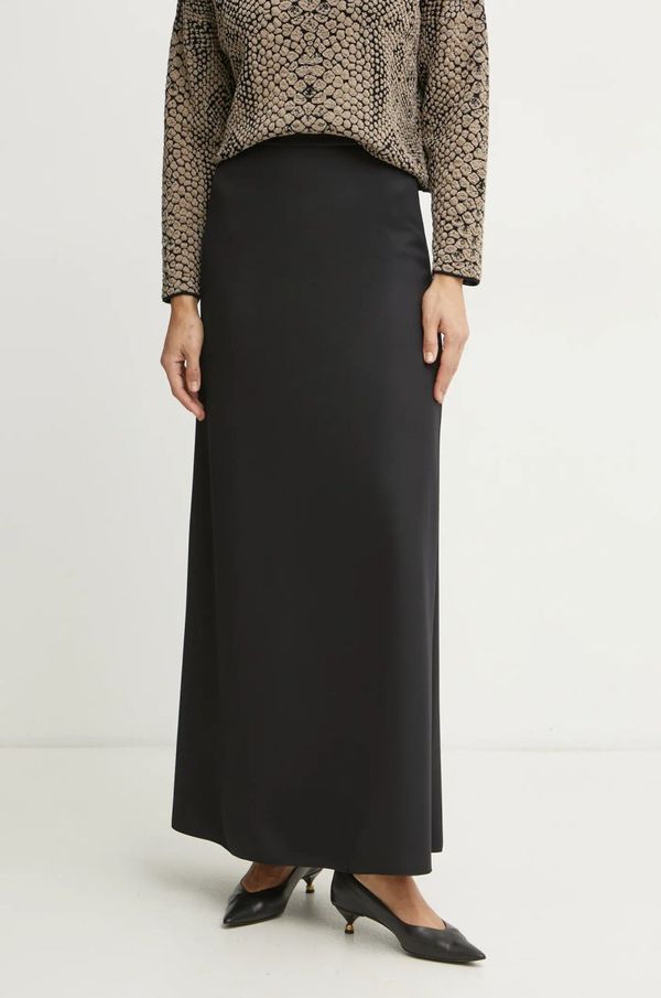 Max&Co. Suknja MAX&Co. boja: crna, maxi, ravna, 2516771021200