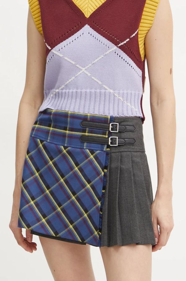 Max&Co. Suknja MAX&Co. boja: tamno plava, mini, širi se prema dolje, 2518101011200