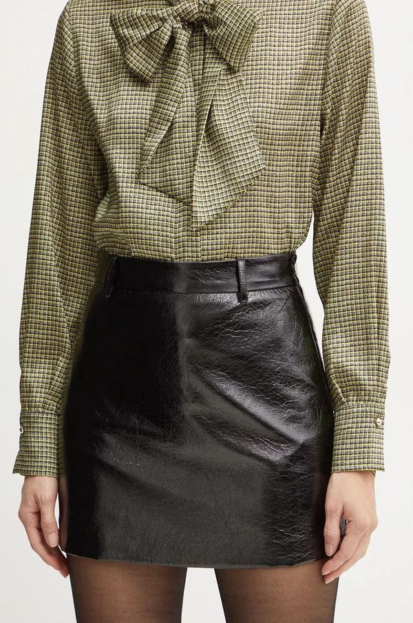 Max&Co. Suknja MAX&Co. x Richard Quinn boja: crna, mini, ravna, 2428776012200