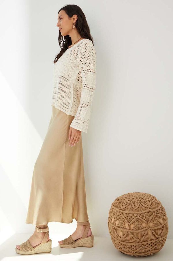 Medicine Suknja Medicine boja: bež, maxi, širi se prema dolje