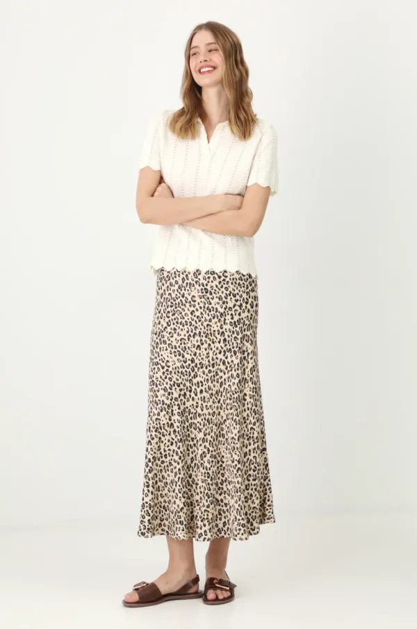 Medicine Suknja Medicine boja: bež, maxi, širi se prema dolje