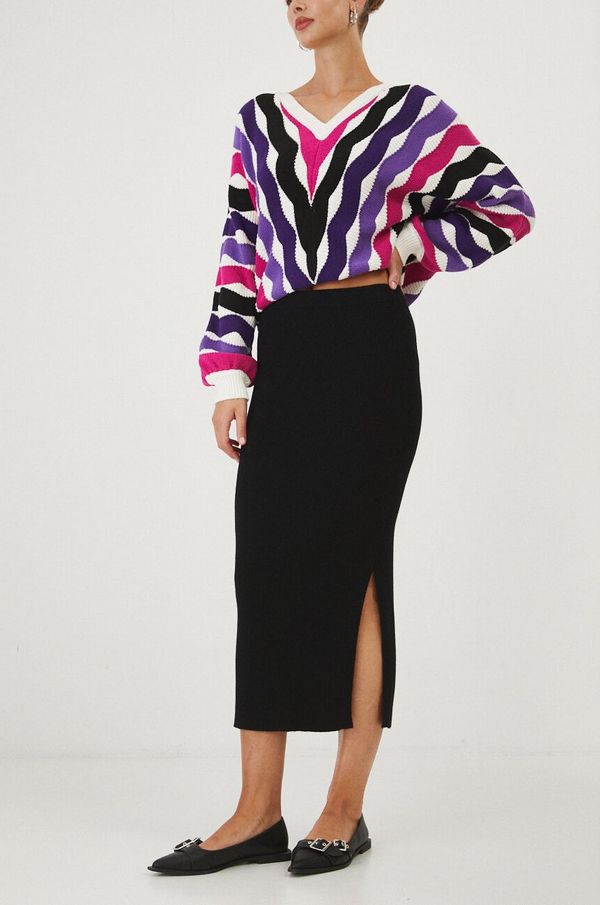 Medicine Suknja Medicine boja: crna, maxi, ravna