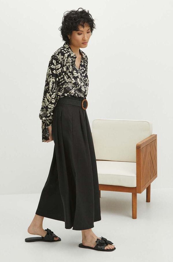 Medicine Suknja Medicine boja: crna, maxi, širi se prema dolje