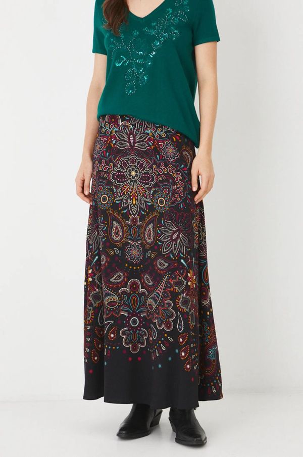 Medicine Suknja Medicine boja: crna, maxi, širi se prema dolje