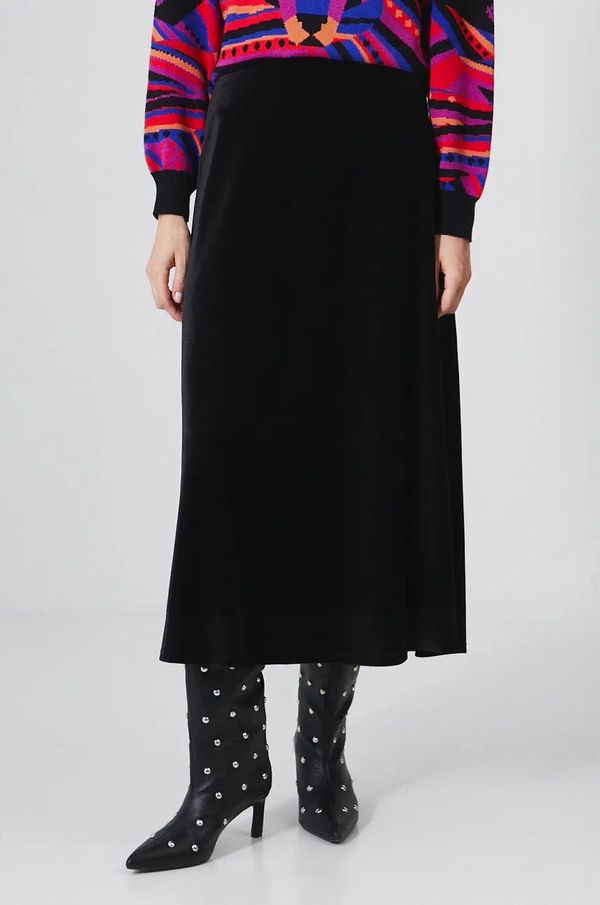 Medicine Suknja Medicine boja: crna, midi, ravna