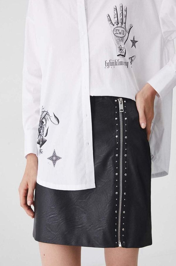 Medicine Suknja Medicine boja: crna, mini, ravna