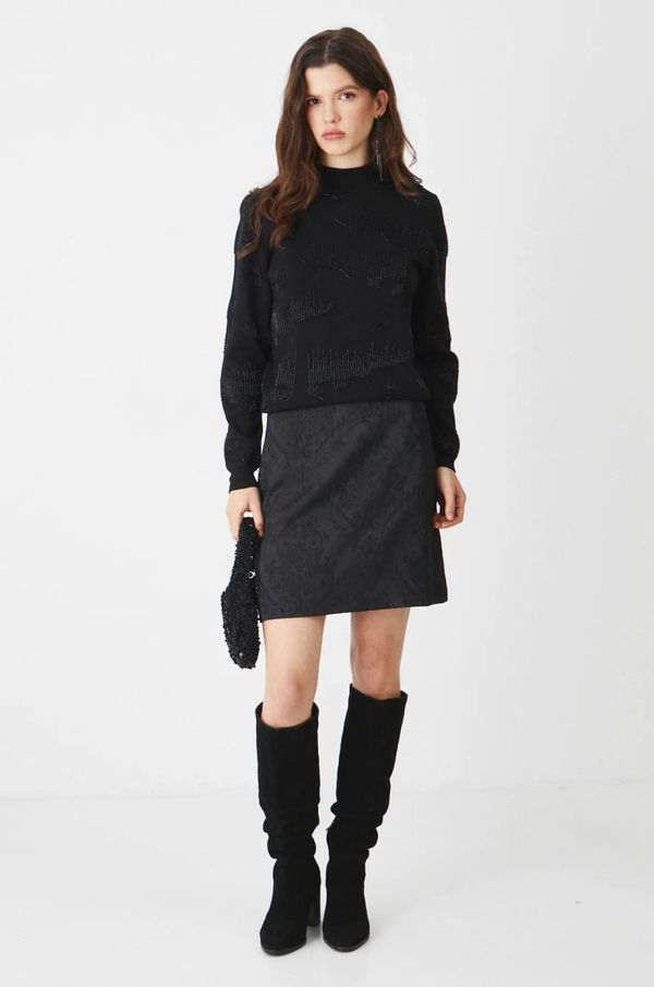 Medicine Suknja Medicine boja: crna, mini, ravna