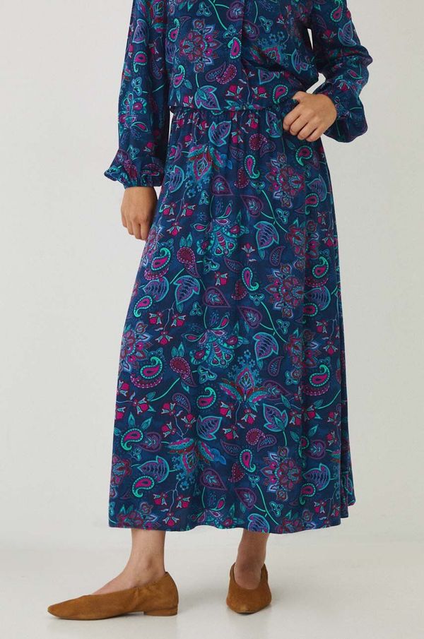 Medicine Suknja Medicine boja: tamno plava, maxi, širi se prema dolje