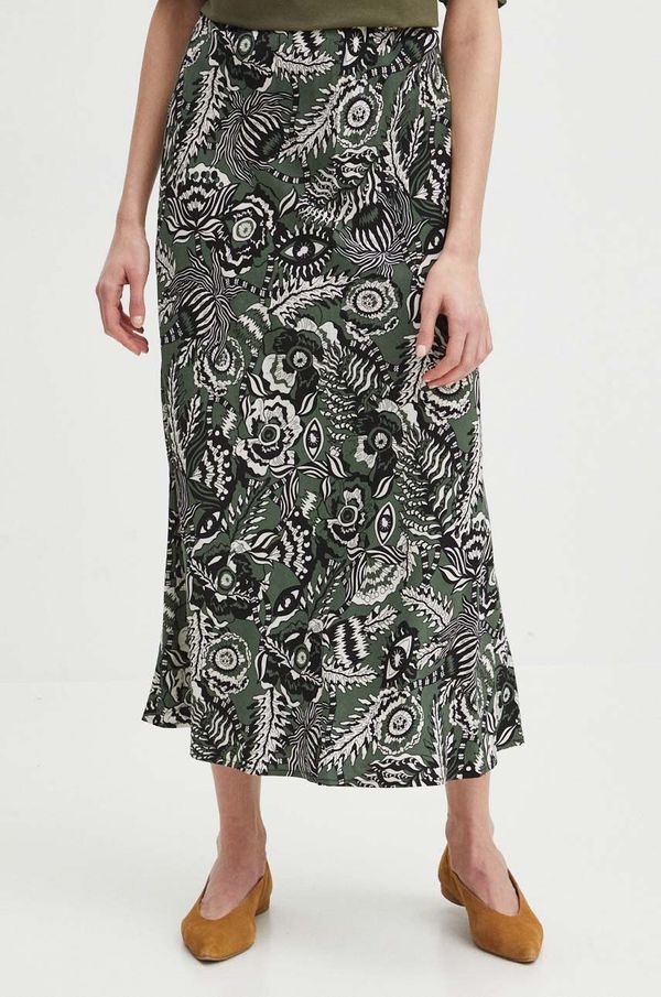 Medicine Suknja Medicine boja: zelena, maxi, širi se prema dolje