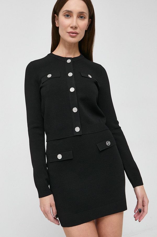 MICHAEL Michael Kors Suknja MICHAEL Michael Kors boja: crna, mini, pencil