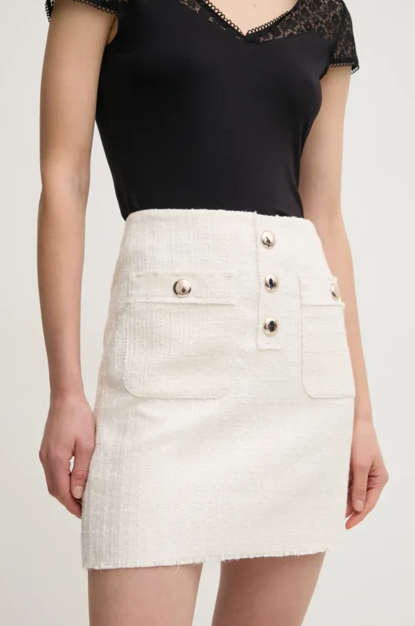 Morgan Suknja Morgan JABI boja: bež, mini, pencil, JABI