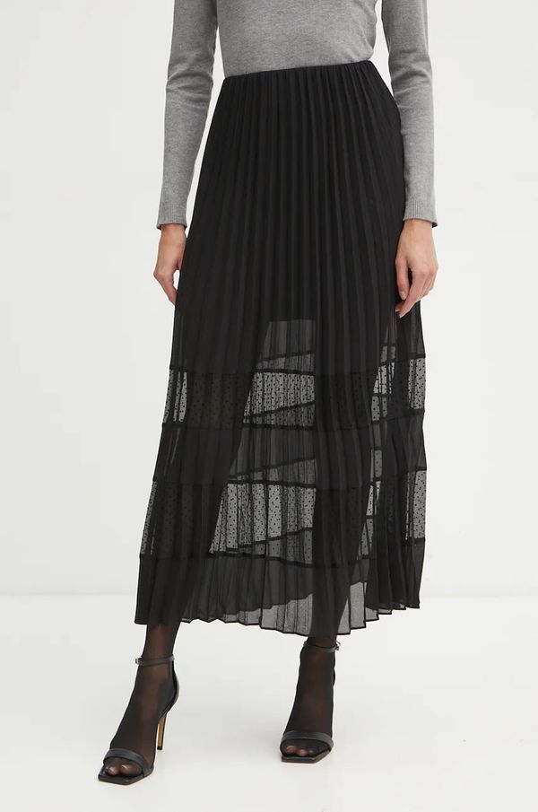 Morgan Suknja Morgan JAKOL boja: crna, maxi, širi se prema dolje, JAKOL