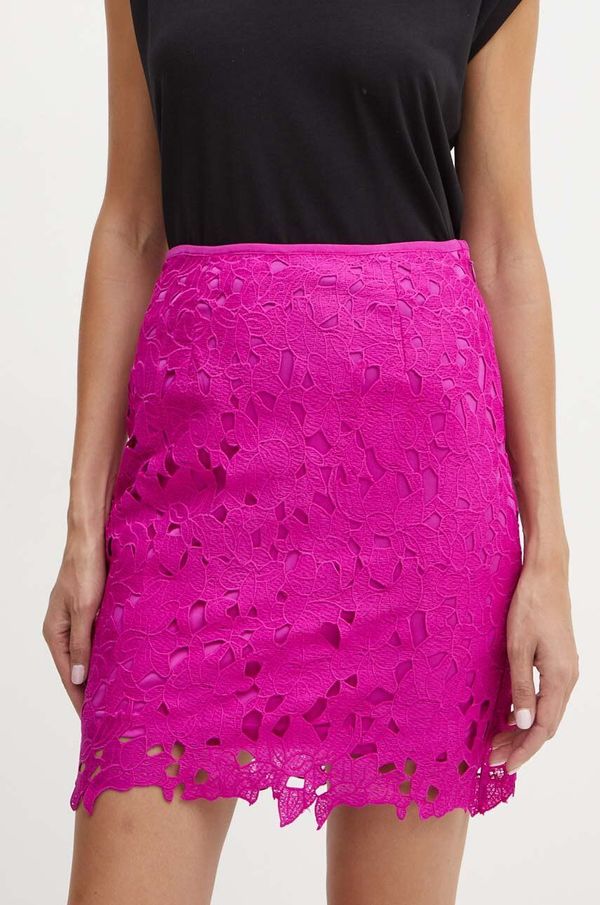 Morgan Suknja Morgan JEB boja: ružičasta, mini, ravna, JEB