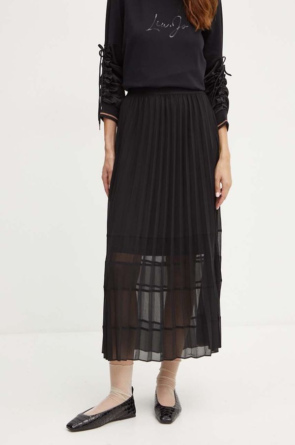 Morgan Suknja Morgan JILA boja: crna, midi, širi se prema dolje, JILA