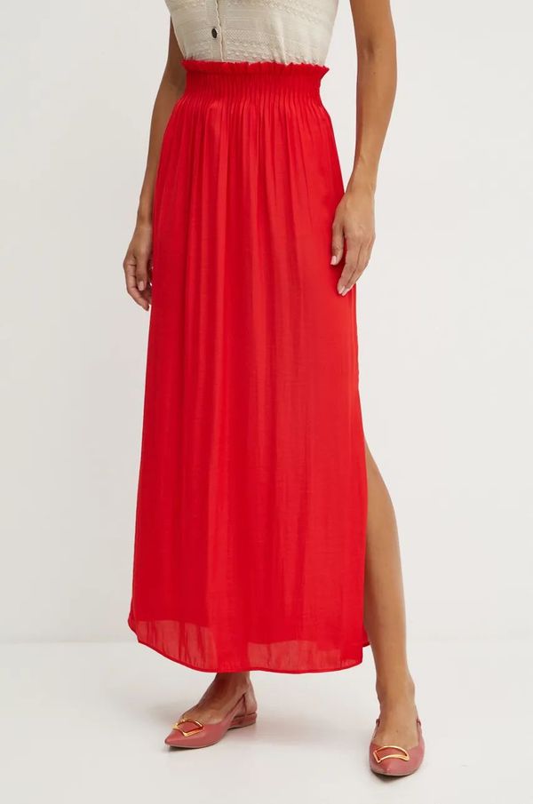 Morgan Suknja Morgan JWENDY.N boja: crvena, maxi, širi se prema dolje, JWENDY.N