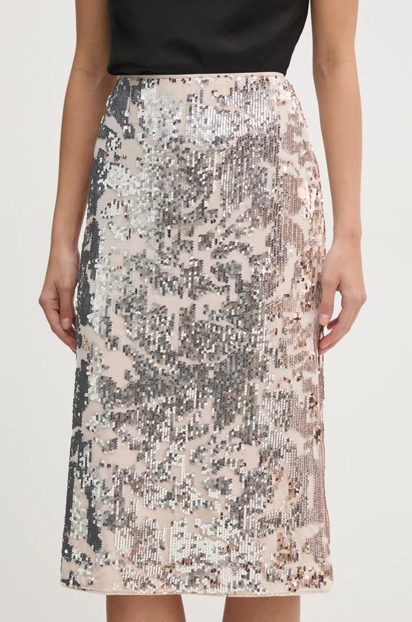 OUI Suknja OUI boja: bež, midi, pencil, 90971