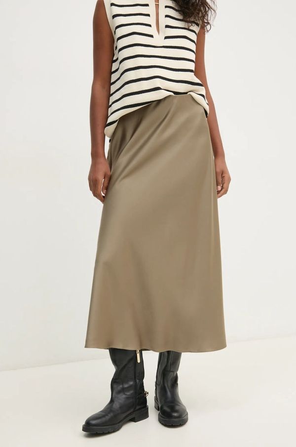 Pedro del Hierro Suknja Pedro del Hierro boja: zelena, maxi, širi se prema dolje, 7598305