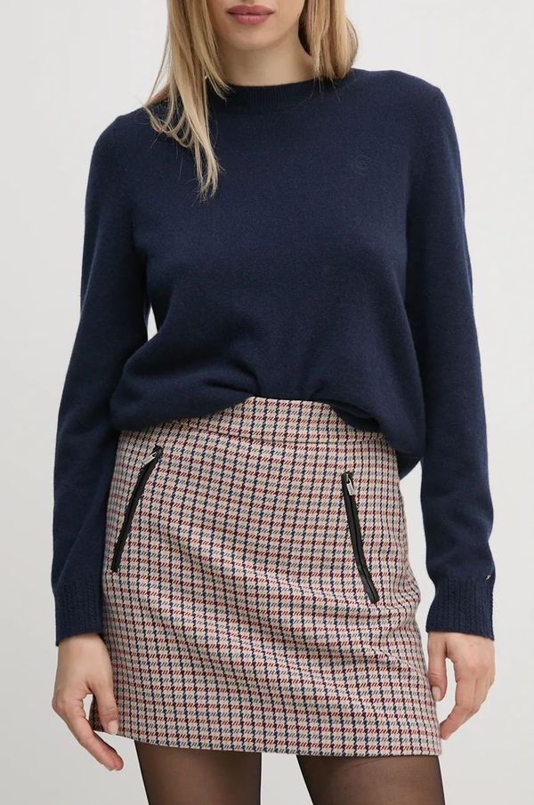 Pepe Jeans Suknja Pepe Jeans CANDY boja: bež, mini, širi se prema dolje, PL901155