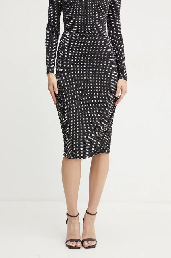 Pinko Suknja Pinko boja: crna, midi, pencil, 104454 A288