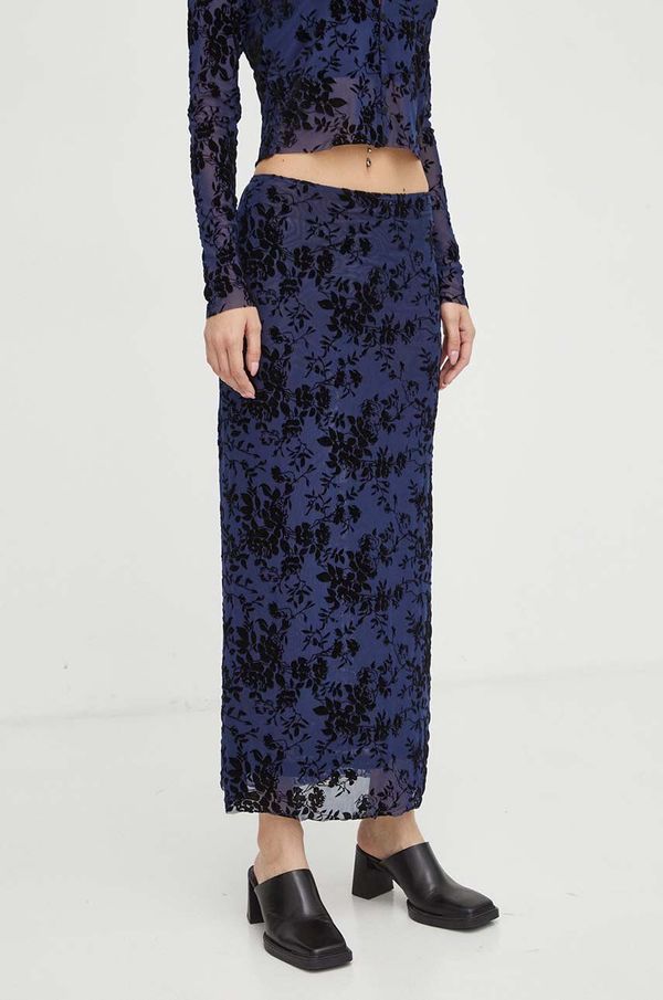 Resume Suknja Résumé boja: tamno plava, maxi, ravna