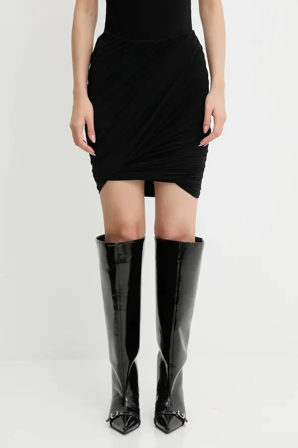 Rick Owens Lilies Suknja s primjesom kašmira Rick Owens Lilies Luna