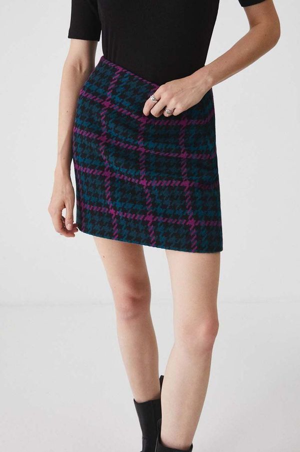 Medicine Suknja s primjesom vune Medicine mini, ravna