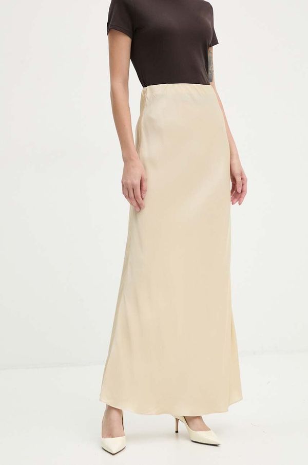 Saint Body Suknja Saint Body boja: bež, maxi, širi se prema dolje, SB.552