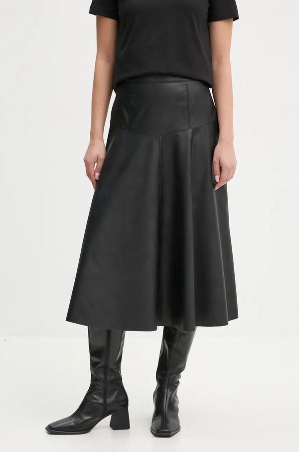 Sandro Ferrone Suknja Sandro Ferrone boja: crna, midi, širi se prema dolje, SFS15YBESERENA