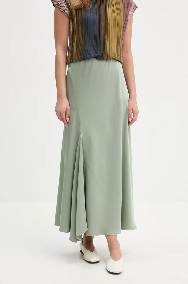 Sandro Ferrone Suknja Sandro Ferrone boja: tirkizna, maxi, širi se prema dolje, SFS32YBEMANOLO