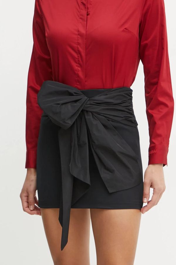 Silvian Heach Suknja Silvian Heach ILMAN boja: crna, mini, pencil, CVA24041MG