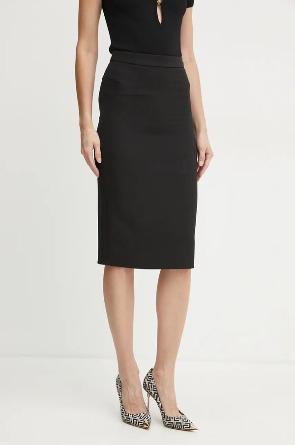 Silvian Heach Suknja Silvian Heach STAWI boja: crna, mini, ravna, GPA24083LO