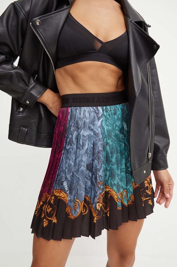 Versace Jeans Couture Suknja Versace Jeans Couture mini, širi se prema dolje, 77HAE8P1 NS545