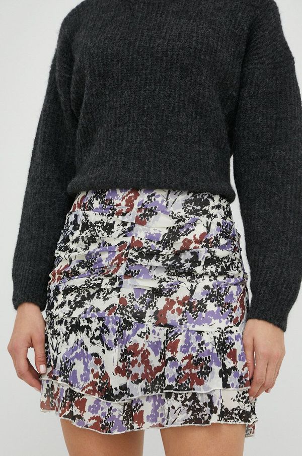 Young Poets Society Suknja Young Poets Society Alenia boja: ljubičasta, mini, ravna